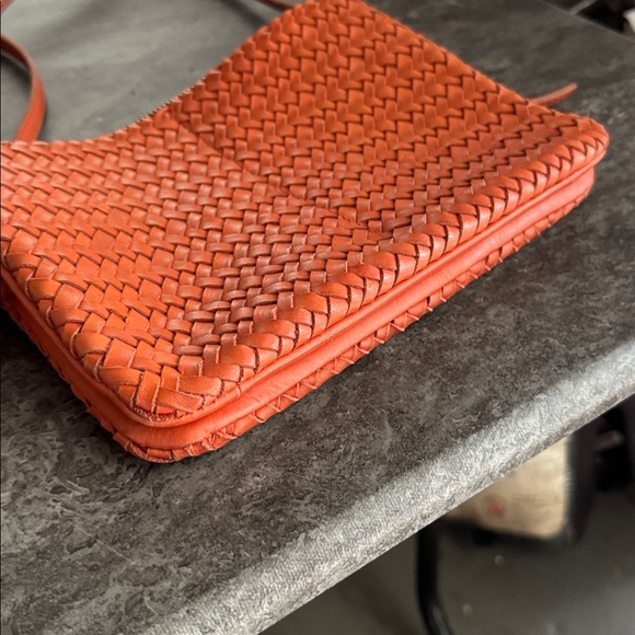 Madewell Red Braided Crossbody Bag - Picture 4 of 6